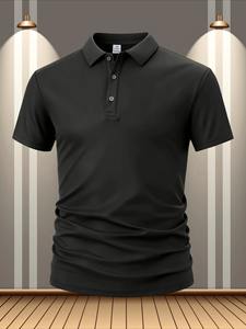 Polo uni ultra léger pour homme, respirant et anti-transpiration, idéal pour le fitness, la gym et la course à pied - Product Image 6