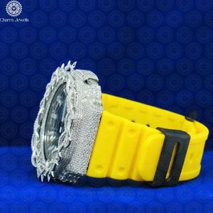 Montre de luxe pour homme Charm Jewells, mouvement mécanique, date automatique, bracelet en acier inoxydable jaune, boîtier 40 mm, cadran 10 bars - Product Image 2