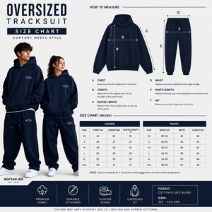 Ensemble de survêtement unisexe en coton molletonné lourd style hip-hop - OEM/ODM, marque privée, vente en gros - Product Image 6