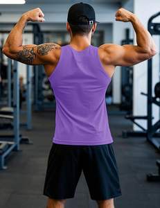 Signature Mens <b>Tank</b> Top Soft Weave <b>Air</b> Motion Stretch Comfort Light Drape Fresh Texture Daily Wear Modern Shape Durable Craft - Product Image 2