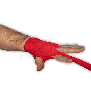 High Performance Cotton Neoprene Eco-Friendly Hand <b>Wrap</b> for Boxing Gym Training and Reliable Wrist and Knuckle Safety - Product Image 4