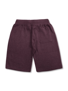 Short de survêtement en coton de qualité supérieure pour homme Jogging en molleton athlétique de coupe classique avec cordon de serrage Motif solide - Product Image 2