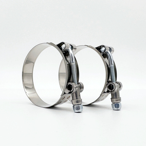 Collier de serrage à boulon en T en acier inoxydable 304ss Clip de serrage à bande super robuste Fixation sécurisée avec boulon en acier galvanisé - Product Image 3