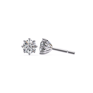 REYES Hot Selling 925 Sterling <b>Silver</b> Wedding Party Gift Fine Jewelry GRA Certified Round Cut 2.5 Carat Moissanite <b>Stud</b> <b>Earring</b> - Product Image 1