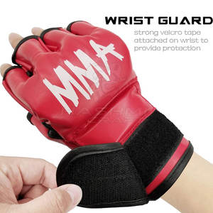 Gants de MMA 4oz de style moderne pour l'entraînement en arts martiaux et la boxe, conçus pour le soutien et la sécurité des mains lors de l'exercice - Product Image 3