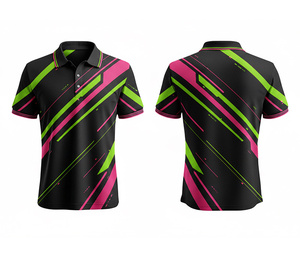 Professional Sublimation Polo Shield Jersey Custom Sportswear Durable Stitching for Men Women Youth Quick-Dry Dry-Fit Active - Product Image 3