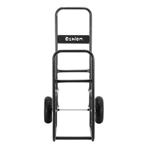 Carrello per Legna da Ardere da 220 Libbre con Ruote Grandi e Spazio di Stoccaggio Esterno, Facile da Spostare e Trasportare - Product Image 5