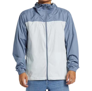 Veste de pluie imperméable pour homme, légère, pliable, coupe-vent, avec capuche, veste de randonnée en plein air - Product Image 3