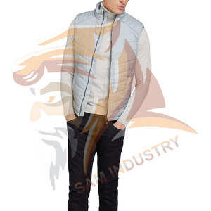 Chalecos Sin Mangas de Diseño Personalizado al por Mayor, Chaquetas Acolchadas de Colores Sólidos, Chaquetas Acolchadas Sin Mangas para Hombre de Alta Calidad - Product Image 5