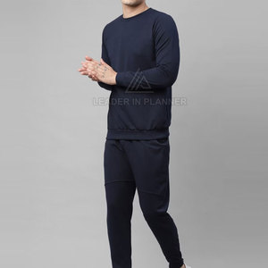 ชุดวอร์มผู้ชายคุณภาพพรีเมียมขายดี ทรงเข้ารูป ผลิตจากผ้าฝ้ายผสมโพลีเอสเตอร์ - Product Image 4