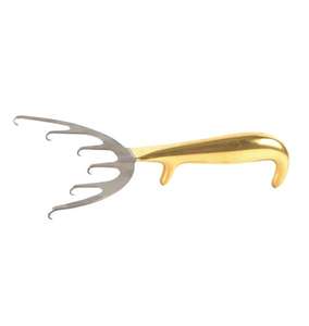 Retractor Coronario de 6 Puntas de Acero Inoxidable de 19 cm para Cirugía Plástica y Lifting Facial / Instrumento para Quirófano de The-Surgist - Product Image 3