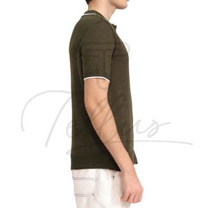 เสื้อโปโลชายมาใหม่ลดราคาพิเศษ ขายส่งคุณภาพสูง เสื้อโปโลเรียบง่าย สั่งทำโลโก้ได้ เสื้อยืดโปโล ดีไซน์ล่าสุด - Product Image 2