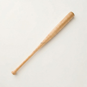 Bâton de baseball 25 pouces, barillet de 2,5 pouces, bois naturel argenté, léger, 1 pièce, durable, pour entraînement débutant - Product Image 2