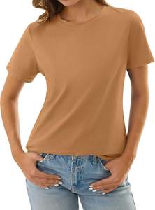 T-shirt dynamique pour femme, respirant, doux, grande taille, texture légère, mouvement fluide, motif élégant, lignes nettes, sensation moderne, toucher frais - Product Image 6