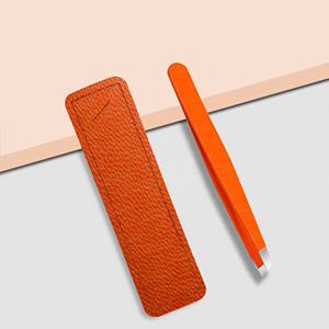 Diseño único y color, producto duradero, pinzas para desplumar cejas con logotipo personalizado, Punta inclinada, herramienta de maquillaje más vendida - Product Image 2