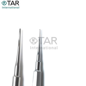 Elevador Dental Recto con Punta de Luxación para Raíces, 2mm 3mm 4mm, para Extracción de Dientes e Implantes, 3 Piezas, Instrumentos Médicos - Product Image 4