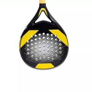 Raquette de padel professionnelle en fibre de carbone avec filet en nylon, légère, antidérapante, personnalisable, de haute qualité - Product Image 4