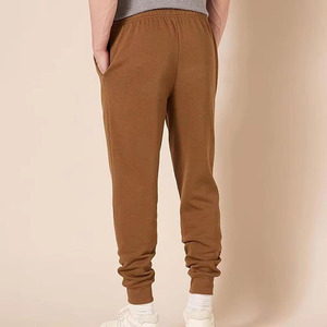 Pantalones de Algodón Lisos con Logotipo Personalizado, Pantalones Deportivos Casuales para Hombre, Tallas Grandes, Venta al Por Mayor - Product Image 3