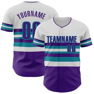 Camiseta de Béisbol Personalizada para Hombre, Manga Corta, Cierre de Botones, Nombre del Equipo 00, Impresión por Transferencia de Calor, Absorbe la Humedad, Ajuste Atlético - Product Image 6