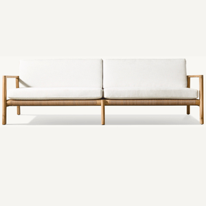 Sofá para dos personas. Un toque tranquilo para un interior elegante, adecuado para la terraza de la casa o en un jardín espacioso. - Product Image 3