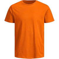 T-shirt personnalisé pour homme 100% coton col rond manches courtes respirant vêtement décontracté fourniture directe d'usine