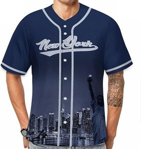 Maillot de baseball/softball sublimé jaune-vert uni pour homme, manches courtes, col en V, pull-over, uniforme d'équipe personnalisé, 100 % polyester - Product Image 2