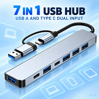 Station d'accueil USB 3.0 7-en-1 Type C avec charge PD pour ordinateur portable, tablette et ordinateur – Vente en gros