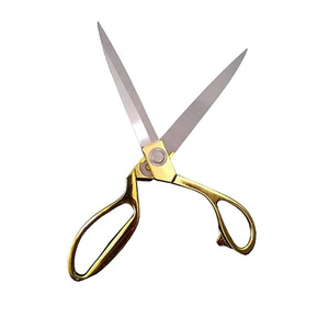 Ciseaux de tailleur élégants en acier inoxydable de qualité industrielle dorés, style 2026, disponibles pour la découpe DIY au Pakistan – En promotion - Product Image 5