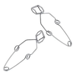 Industrial Quality Test Tube <b>Clamp</b> <b>Clip</b> Stainless Steel Laboratory Holder for Scientific Research Iron Plating Tongs - Product Image 3