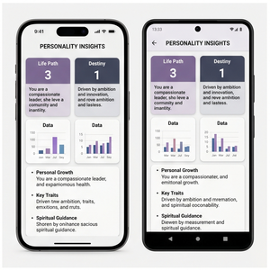 Aplicación de Calculadora de Numerología Royalcraft – Número de Vía de Vida, Número de Destino e Información sobre la Personalidad para IOS/Android y MAC - Product Image 2