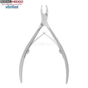 SIGAL MEDCO Double Spring Nail Cuticle Nippers High Grade Stainless Steel Salon Cuticle Nipper Hot Selling for Fingers - Product Image 5