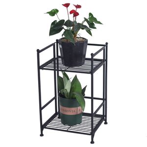 Libreria Pieghevole in Metallo a 2 Ripiani - Robusta e Salvaspazio - Product Image 3
