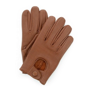 High Quality PU Leather Gloves Designed With Smooth Finish And Reinforced Stitching For Elegant Appearance And Strong Use - Product Image 3