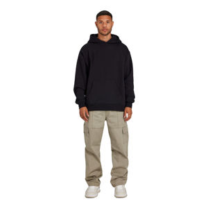 Sweat à capuche oversize en molleton 100 % coton de haute qualité pour homme, avec logo personnalisé, épais et lourd, style streetwear pour l'hiver, pas cher - Product Image 3