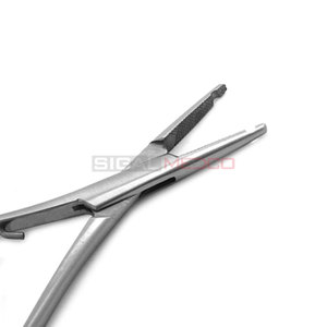 Portaagujas Mathieu de 5.5 Pulgadas, Acero Inoxidable Alemán, Manual, de Alta Calidad, Reutilizable, con Certificación CE, Quirúrgico, Dental, General - Product Image 3