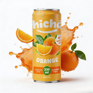 Refresco de Naranja Carbonatado, Fábrica OEM, Bebida de Marca Privada, Suministro al por Mayor para Distribución - Product Image 3