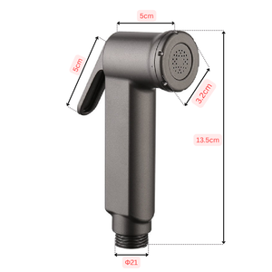 Cabezal de bidé OEM/ODM, rociador de bidé de plástico ABS cromado personalizable, montado en la pared, baño moderno portátil, apartamento - Product Image 2