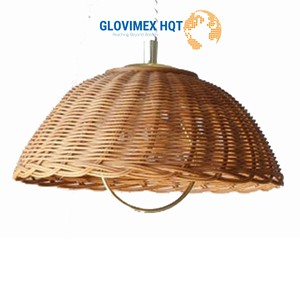 Nouveauté : Lustre en bambou et rotin, lampe suspendue vintage tressée pour la décoration intérieure d'hôtels, cafés et centres de villégiature - Product Image 6