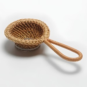 Drinkware Accessories <b>Tea</b> Leaf Strainer Rattan Filter Flour Sifter Brewing Sieve <b>Infuser</b> Tool With Mesh - Product Image 1