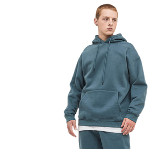 Sudadera con Capucha Bordada y Estampada Personalizada para Hombre, Estilo Old Money, 100% Algodón Felpa, Ropa de Invierno 2026 - Product Image 4