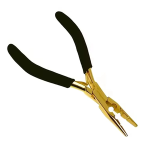 Alicates profesionales para extensiones de cabello, herramienta de extensión de acero inoxidable para instalación, extracción y uso en salón de belleza - Product Image 2