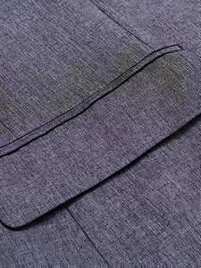 Blazer de Tela de Punto de Velour para Hombre, Talla Grande, Doble Botonadura, Corte Entallado, Antiarrugas, Colores Personalizados, Logotipo Personalizado, para Bodas - Product Image 4