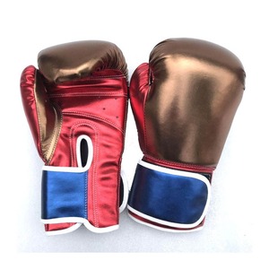 Gants de boxe en cuir de haute qualité avec fermeture auto-agrippante pour l'entraînement, la compétition, le fitness, la lutte, logo personnalisé, antidérapants, imperméables - Product Image 5