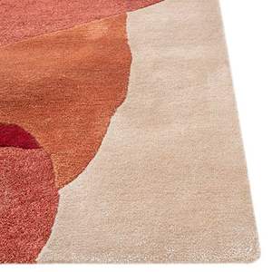 Alfombra de Seda y Lana Rectangular Beige de Alta Calidad, Estilo Moderno, Anudada a Mano, de Pelo Cortado/Bucle, Apta para Mascotas, para Ejercicio, Hogar, Sala de Oración - Product Image 2