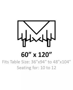 Tovaglia con controllo di bufalo 60 "x 120" | Importazioni di Design - Product Image 5