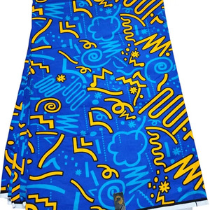Tissu en coton imprimé africain de haute qualité, textile Ankara, tissu imprimé batik pour robes et vêtements de mode pour femmes et hommes - Product Image 1