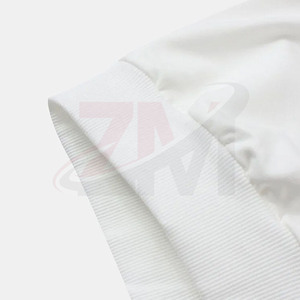 Sudaderas con capucha blancas y moradas con nombre de marca y logotipo personalizados para hombre, corte ajustado, venta al por mayor, pedido a granel - Product Image 5