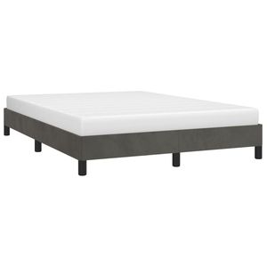 53.9 grigio scuro "x 74.8" struttura del letto in velluto pieno senza materasso-letto nella fondina - Product Image 3