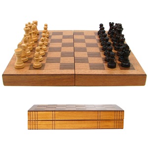 Tablero de ajedrez de madera - Product Image 1