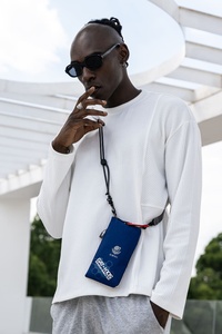 En Stock, la mejor calidad, bandolera de poliéster negro, bolsa para teléfono portátil, Gundam Seed, figuras de acción informales para Unisex - Product Image 6